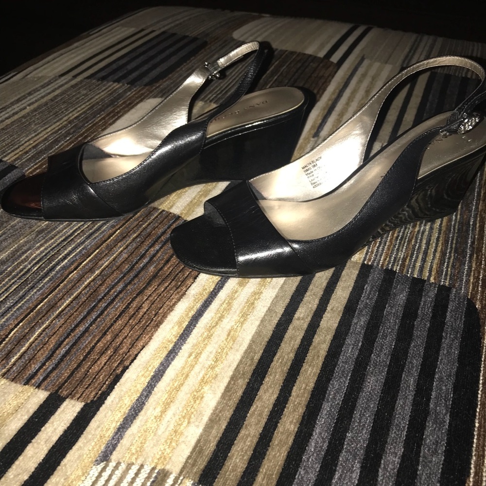 Dana Buchman Wedge Heel. Size 9.